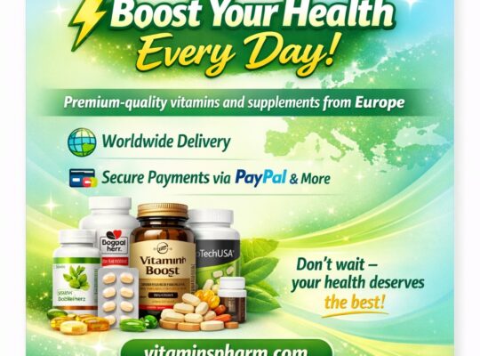 ⚡ Укрепляйте своё здоровье каждый день! Витамины и добавки премиум качества из Европы.